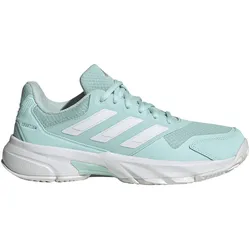 adidas Courtjam Control 3 Tennisschuhe Damen KJ1904 - halo mint/cloud white/silver met. 38