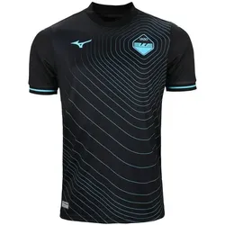 Mizuno, Herren, Fussballtrikot, drittliga-trikot lazio rome 2024/25 (S), Schwarz, S