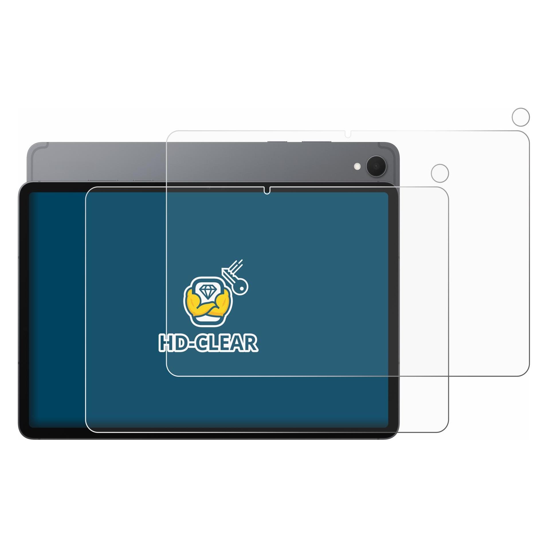 Brotect Schutzfolie für Samsung Galaxy Tab S11 (Display+Kamera) Displayschutz Displayschutzfolie Folie Klar (2 Stk., Samsung Galaxy Tab S11) (1863460)