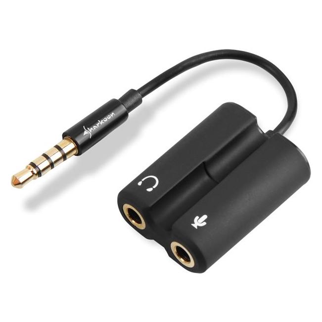 Sharkoon PMP35 Headset-Adapter (Klinkenadapter) (4044951015900)