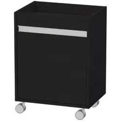 Duravit Rollcontainer „Ketho“ 50 × 67 × 36 cm Eiche Schwarz