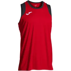 JOMA Cancha Basketballtrikot Kinder 601 - rot/schwarz 128