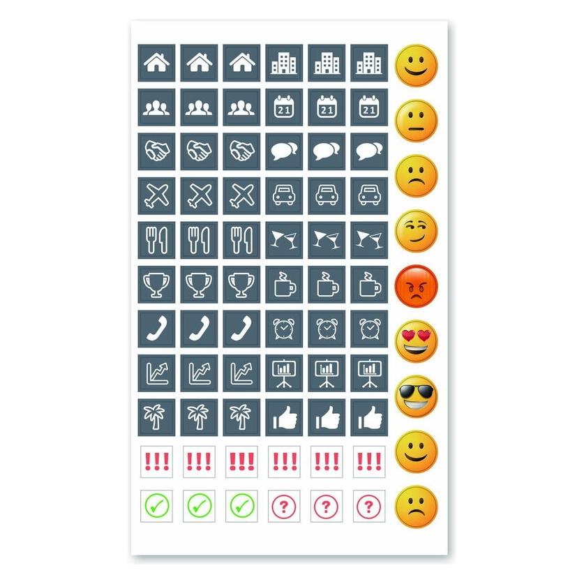 Sigel Monatskalender (A6, 1 Monat / 2 Seiten) (C2785)