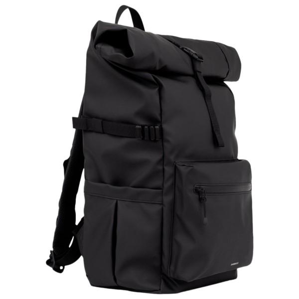 Sandqvist - Stream Rolltop Backpack 34 - Daypack schwarz