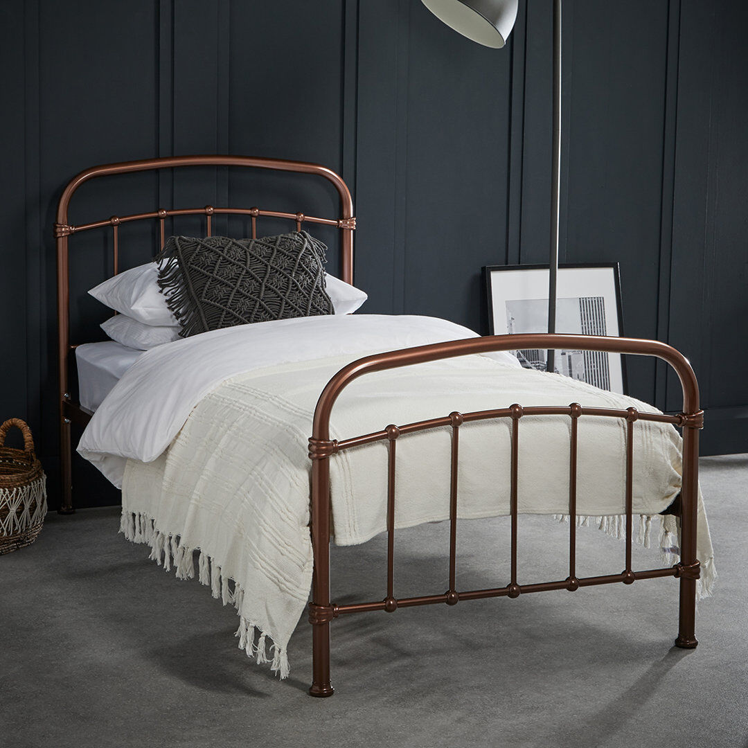 LPD HALSTON METAL BED Single (3')