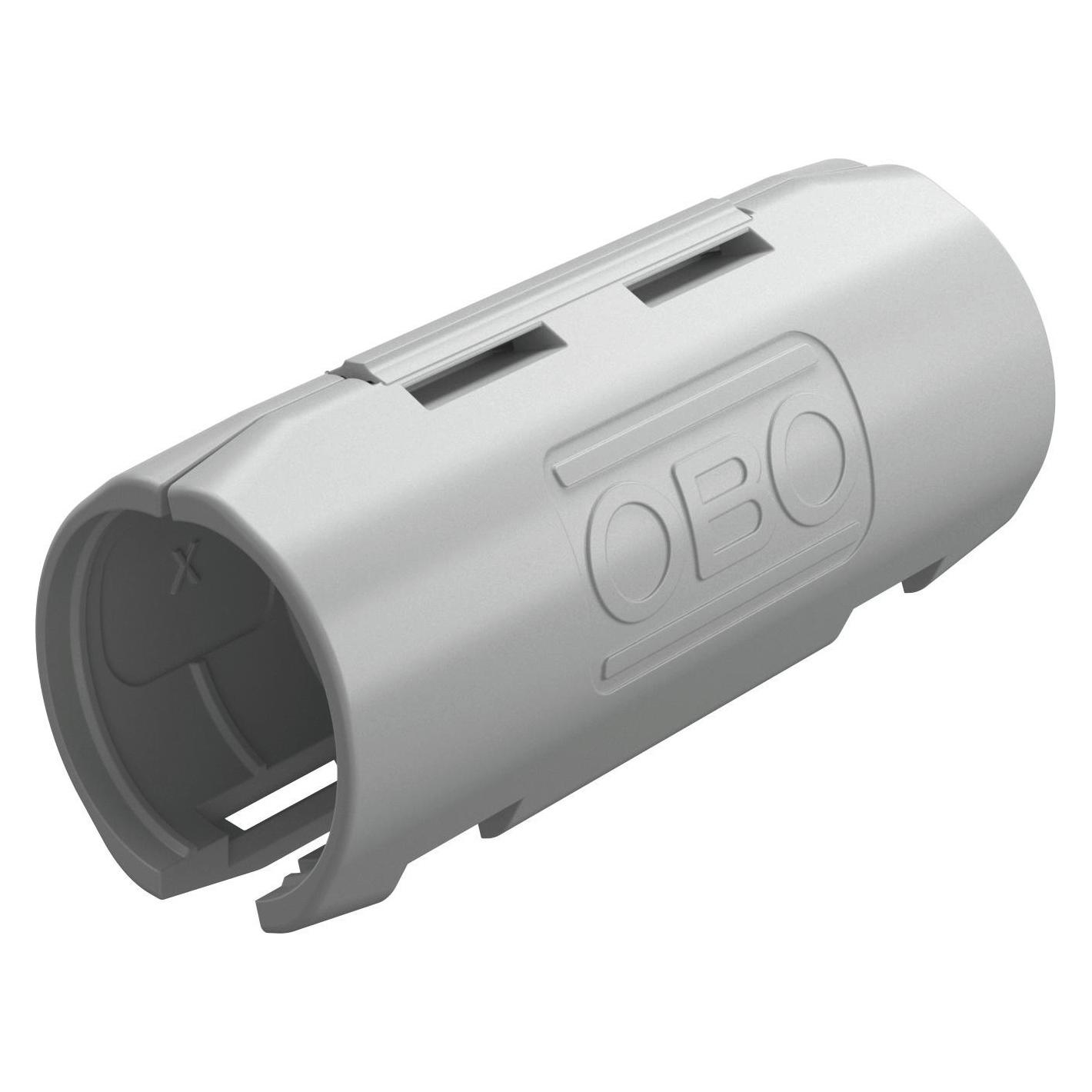 OBO Bettermann Quick-Pipe Verbindungsmuffe 3000 MMS, M16, lichtgrau (2154081)
