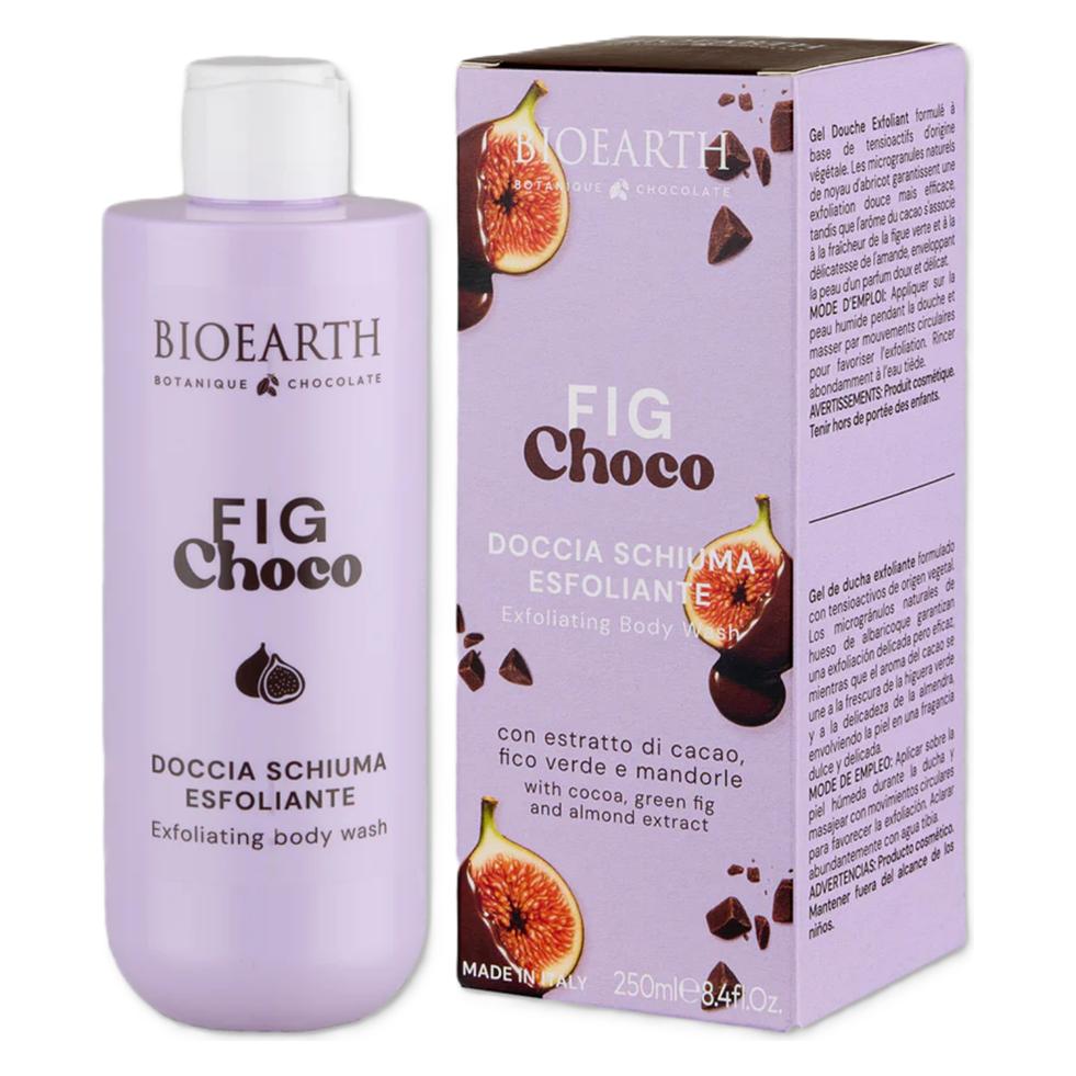 Bioearth Feige-Schokolade, Reinigungs- und Peeling-Duschgel, für alle Hauttypen, 250 ml (250 ml) (74847833)