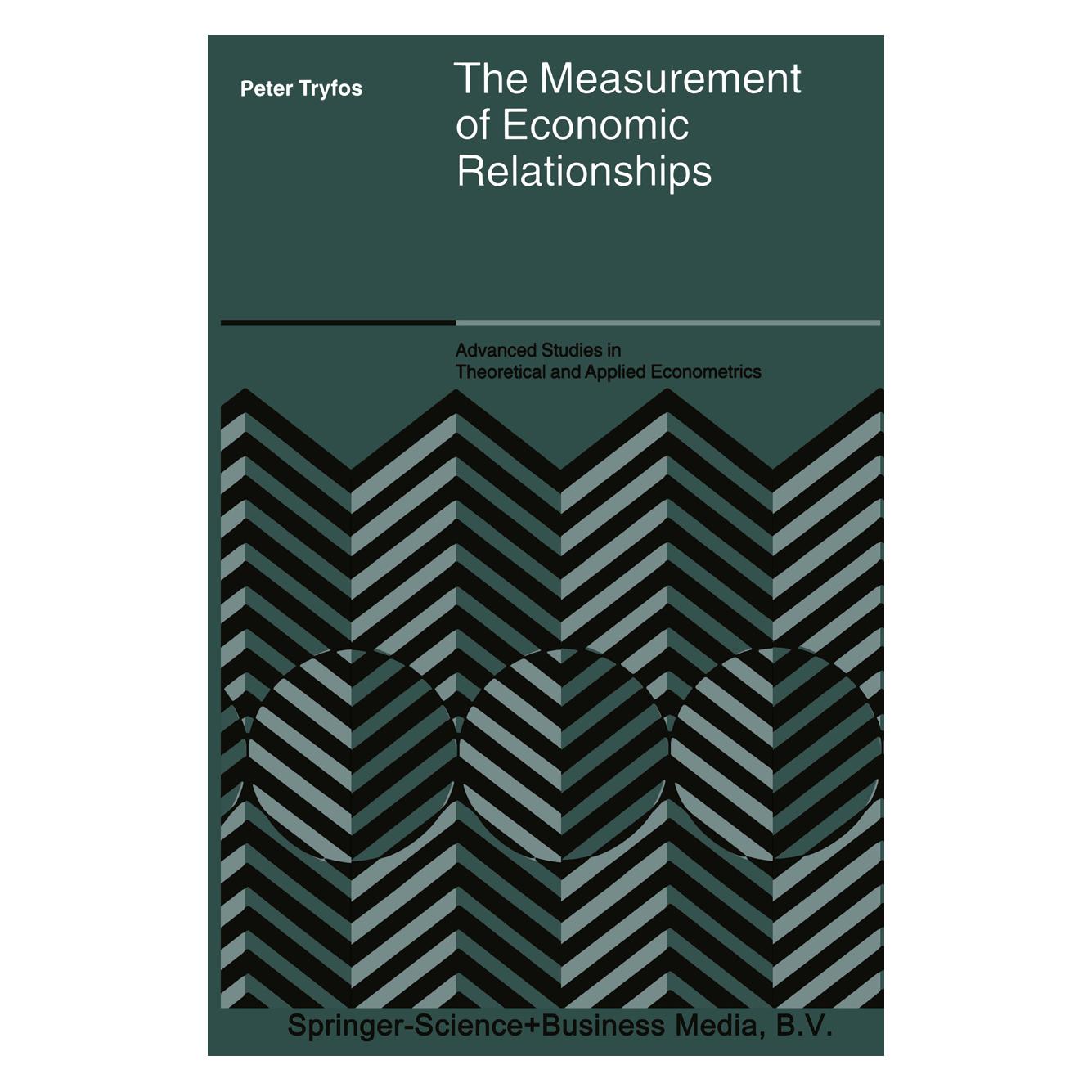 Springer The Measurement of Economic Relationships (Englisch, Softcover, Peter Tryfos) (55381603)