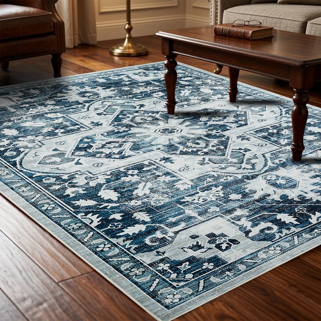 East Urban Home Cashmere Machine Tufted Area Rug ( Low-Pile Traditional) TRANQUIL Rectangle 120 x 170 cm