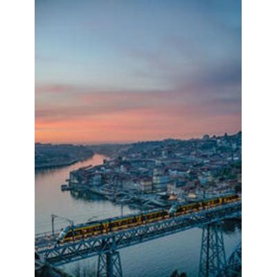 CALVENDO Puzzle Ponte Luis I im Abendrot | 1000 Teile Lege-Größe 64 × 48 cm Foto-Puzzle für glückliche Stunden