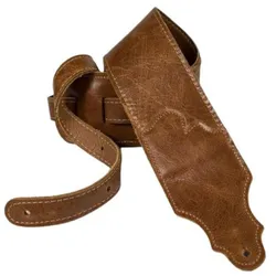 Franklin Strap Cognac Jackson Hole Leather/Contrast Stich - Gitarrengurt