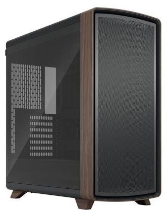 Fractal Design Summit Black TG Light Tint, Gehäuse für PCs im Midi-Tower-Format, E-ATX, Gitterfront, getöntes Sicherheitsglas, Schwarz