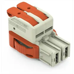 WAGO GmbH &amp; Co. KG 1-Leiter-Federleiste,Hebel 832-1102/037-9037