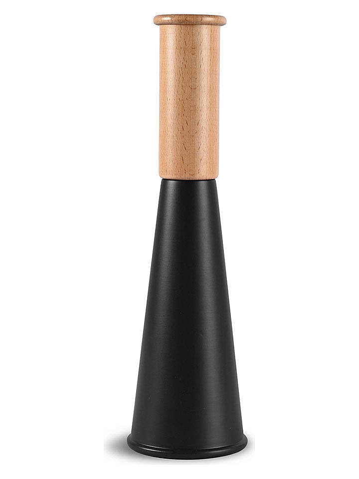Sagaform Salz-/ Pfeffermühle ''Gurken'' in Beige/ Schwarz - (H)32 x Ø 9 cm - onesize