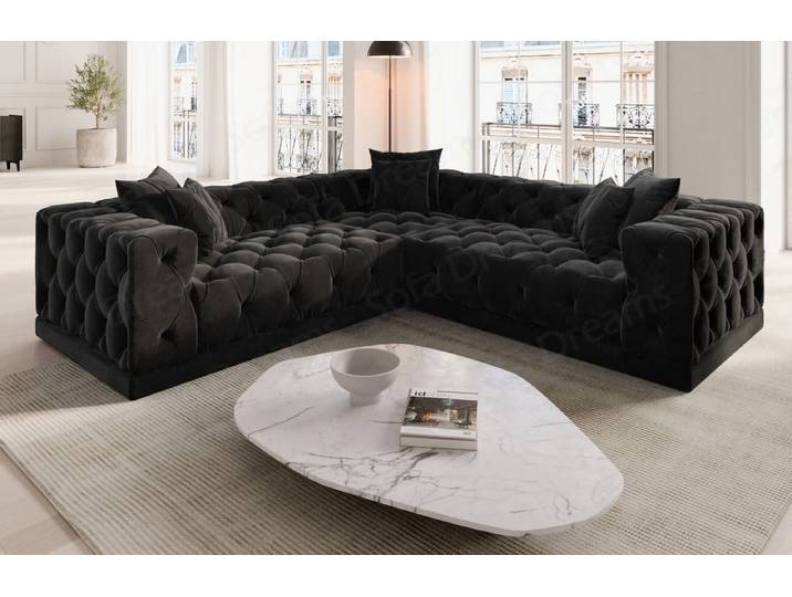 Ecksofa Palma L-Form aus Stoff