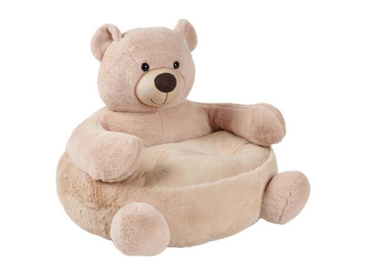Patinio Kindersessel, Beige, Textil, Bär, Füllung: Polyester, 55x45x53 cm, Baby- und Kindermöbel, Babyzimmer, Kindersessel & Kindertische