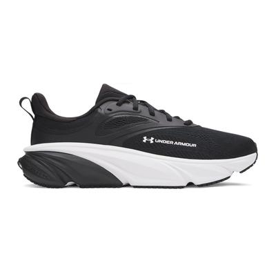 Laufschuh UNDER ARMOUR "UA Rogue 6", Herren, Gr. 44, schwarz, schwarz, weiß, Synthetik, Textil, Schuhe Laufschuh, Gute Dämpfung