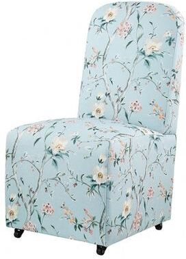 Esofastore Blue Fabric Upholstered Beautiful Side Chairs Set