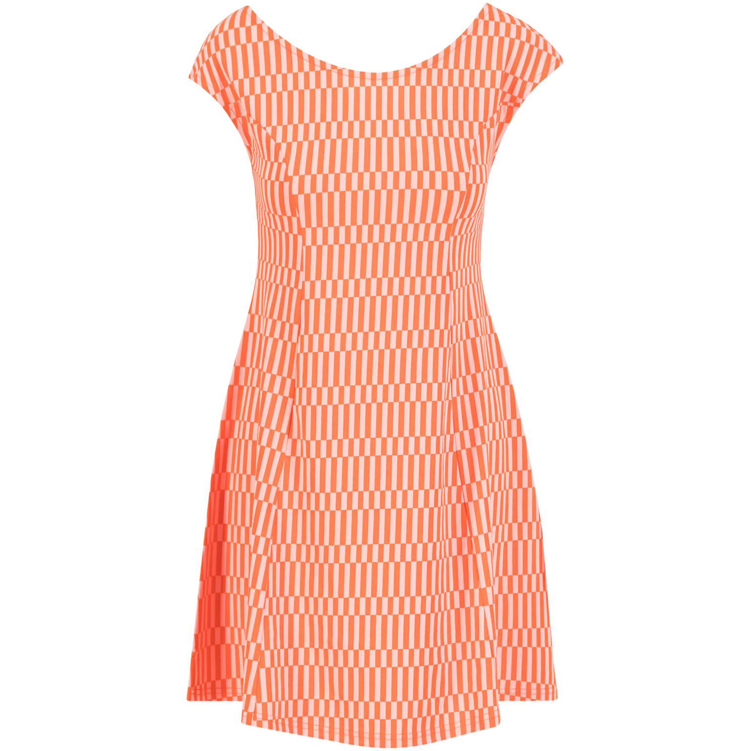 Blutsgeschwister Singin' Swing Kleid Damen Kleider rosa Größe L Lifestyle Elastisch
