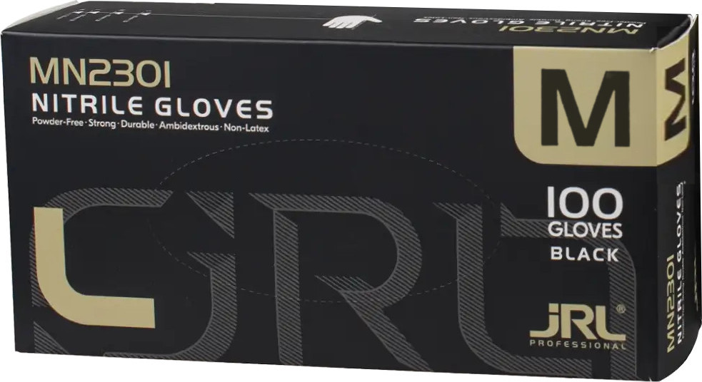 JRL Nitril Handschuhe M Schwarz JR-01893