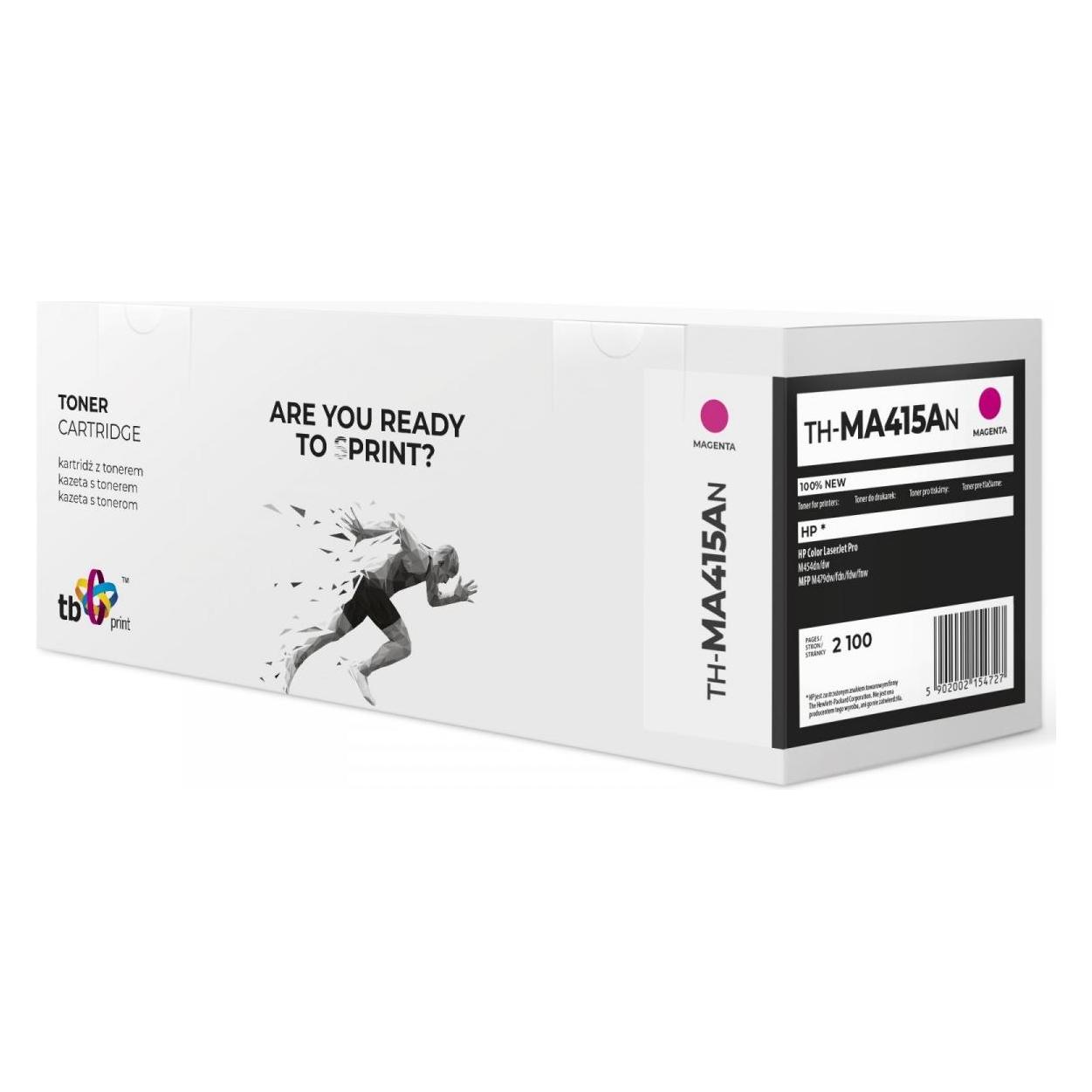 Print Toner for HP Color LJ Pro W2033A TH-MA415AN 100% new magenta (TH-MA415AN)