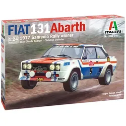 Italeri: Fiat 131 Abarth 1977 San-Remo-Rallye-Sieger Modellauto, 1:24