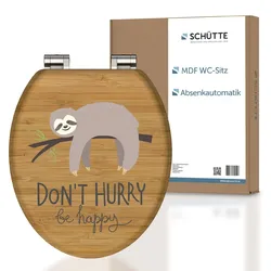 Schütte MDF WC-Sitz DONT HURRY