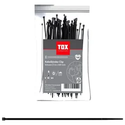 TOX 100er-Pack Kabelbinder »Clip« 300 mm
