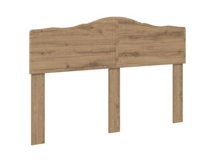 Makastle Kopfteil Artisan-Eiche Holzwerkstoff 163x90 cm Pflegeleichte Oberfläche