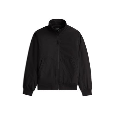 Bomberjacke G-STAR "Tech Padded Bomberjacke", Herren, Gr. M, dk schwarz, Obermaterial: 75% Polyester, 25% Elastomultiester, Jacken Bomberjacke