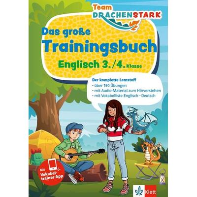Klett Team Drachenstark: Das große Trainingsbuch Englisch 3./4. Klasse, Taschenbuch von , Klett Lerntraining bei PONS Langenscheidt GmbH,