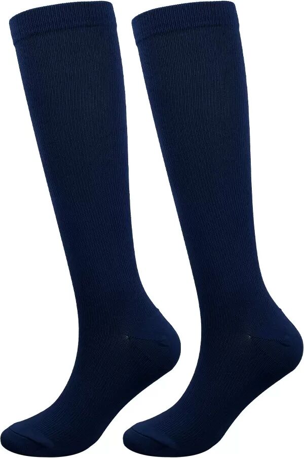 INF XXL Kompressionsstrümpfe für Männer & Frauen (Schuhgröße 44+) XXL Navy blau