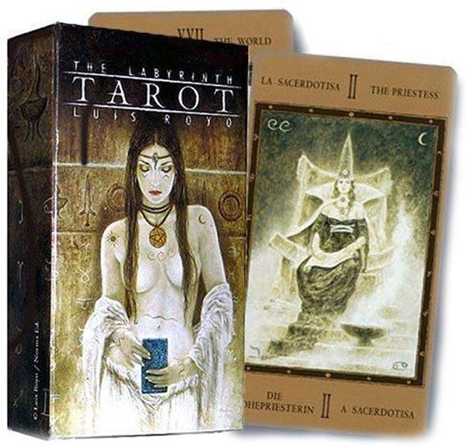 Fournier Tarot The Labyrinth par Luis Royo