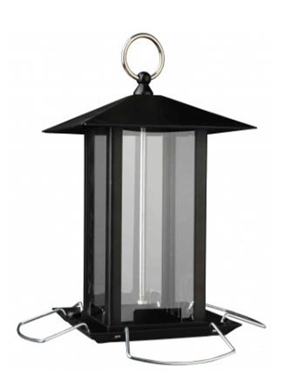 Trixie Vogelfutterspender, Metall, 1.000 ml/ 20 cm, schwarz