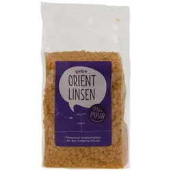 Gelbe Orient-Linsen