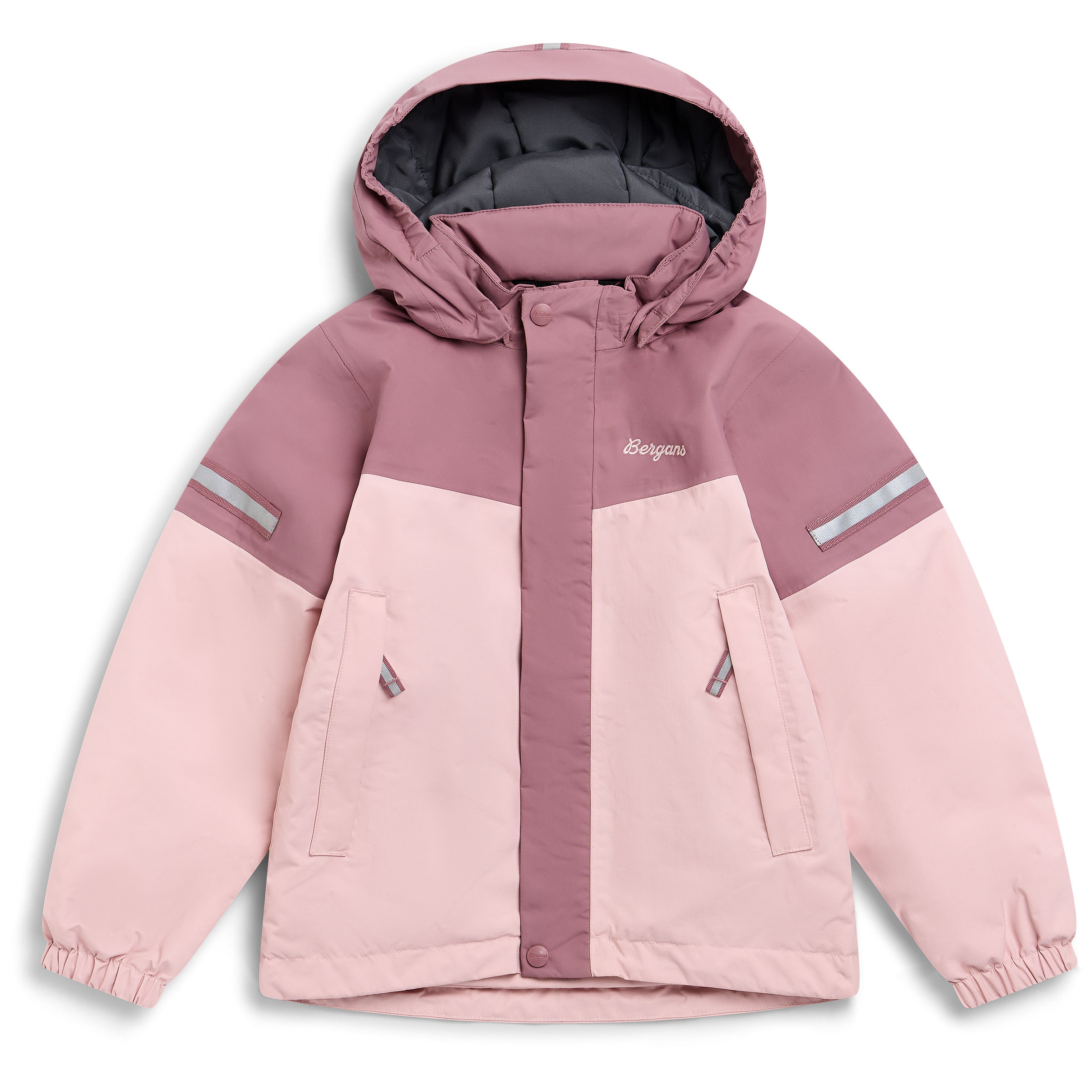 Bergans Lilletind Insulated Shell Kinder Isolationsjacke rosa Größe 92 Lifestyle | Skifahren Wasserabweisend