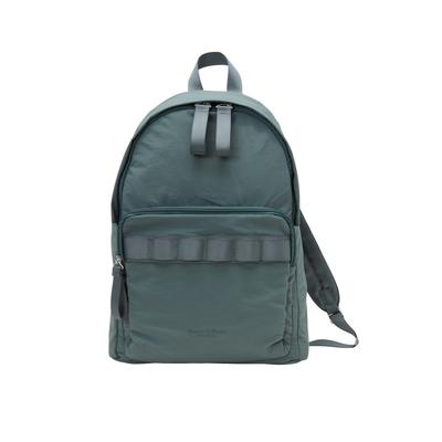 Reisetasche MARC O'POLO "aus recyceltem Nylon", Herren, Gr. B/H/T: 14cm x 40cm x 14cm, grau (skipping stone), Polyamid, unifarben, Taschen Reisetasche