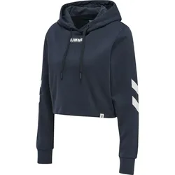 hummel hmlLEGACY Cropped Hoodie Damen blue nights S