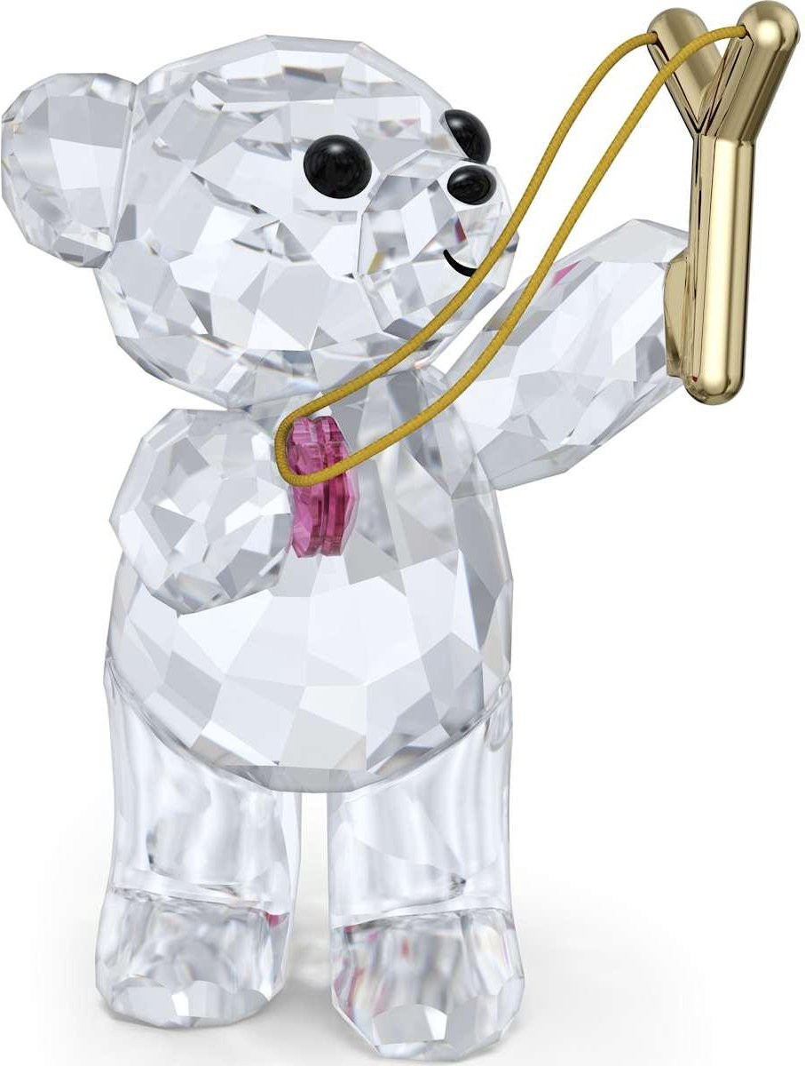 Swarovski Kris Beer Sending You Love 5691182 goudkleurig kristallen beeldje