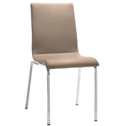 mayer Sitzmöbel Besucherstuhl »my Life - Mikrofaser« Gestell chromfarben braun, 43x48 cm