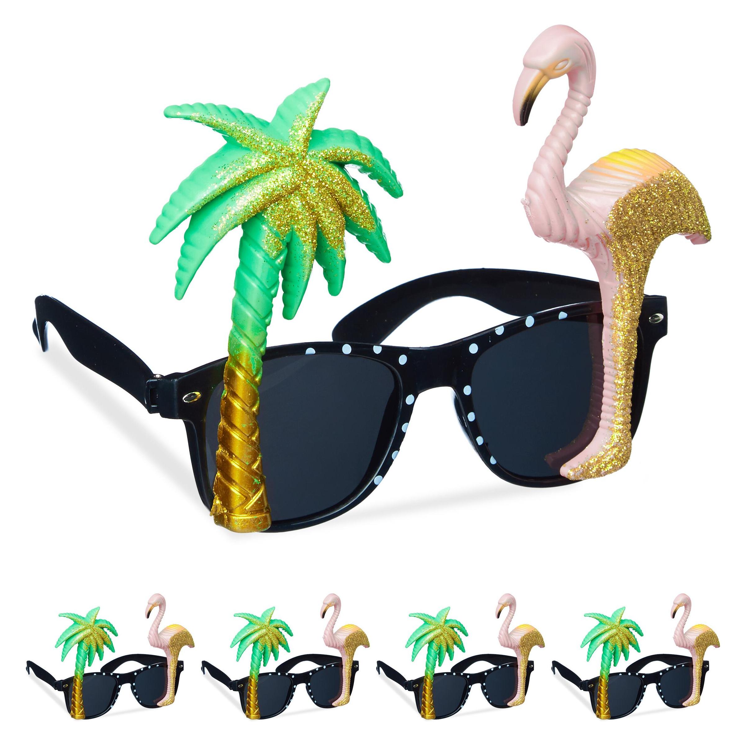 Relaxdays 5x Partybrille (4052025485481)