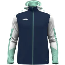 Jako Dynamic Trainingsjacke mit Kapuze Kinder - navy/weiß/minze -