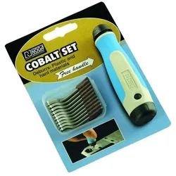 Noga, Raspel + Feile, Entgrater-Sortiment mit 20 Klingen S100, Anzahl Klingen: 20