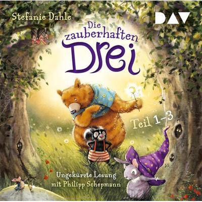 Die zauberhaften Drei (Teil 1–3) - Stefanie Dahle, CD, 9783742428615