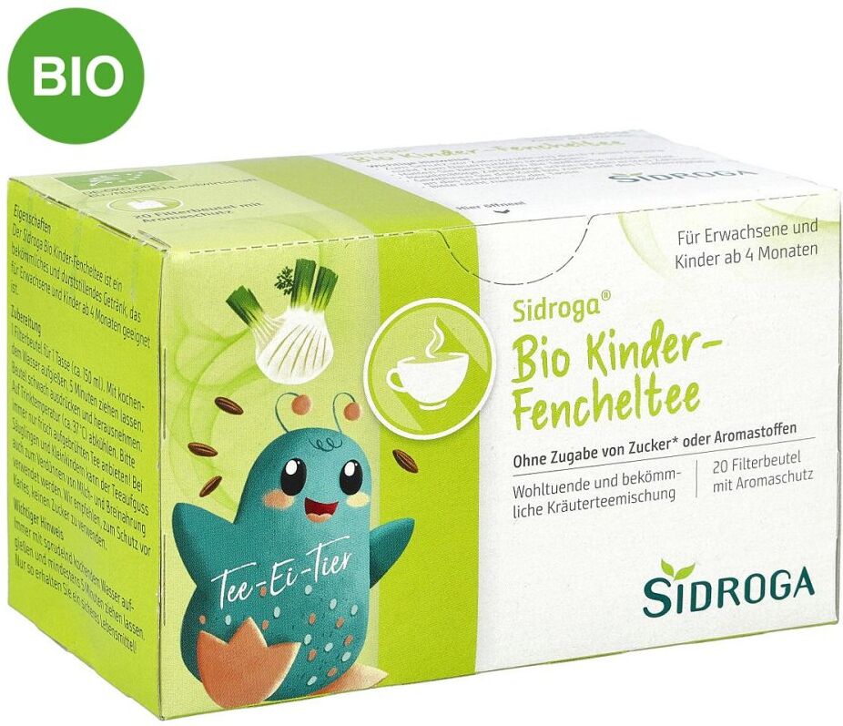 Sidroga Bio Kinder-Fencheltee Filterbeutel 20X2.0g