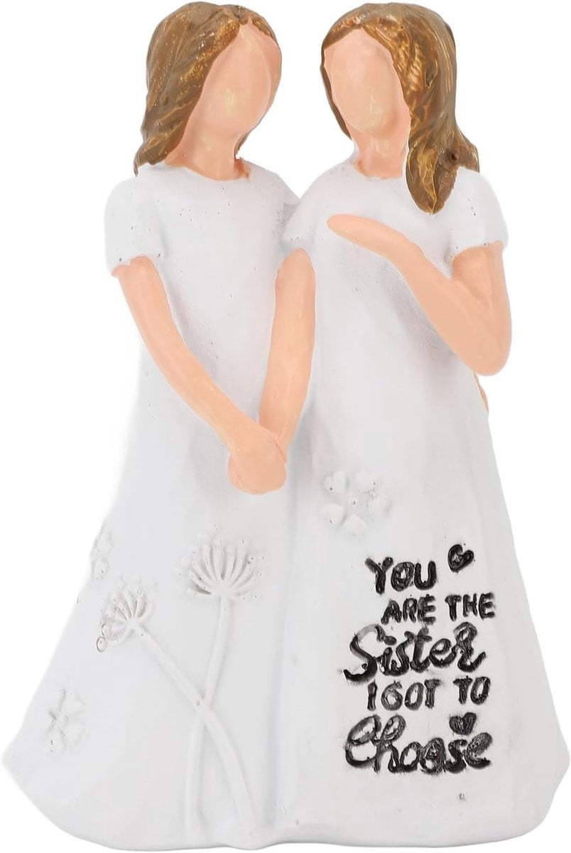 Vriendschapstandbeeld voor de beste vriendin - Decoratief cadeau voor speciale gelegenheden