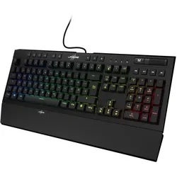 Urage Gaming-Tastatur Exodus 900 Mechanical, rote Switches (DE, Kabelgebunden), Tastatur, Schwarz