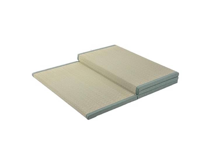 Effortsaving Vierfach Gefaltet Japanische Bodenmatratze,3,5 cm Dick Tatami Matte,Transparent und Luftig Kühl Und Angenehm Auf Der Haut(Size:75X200X3.5cm)