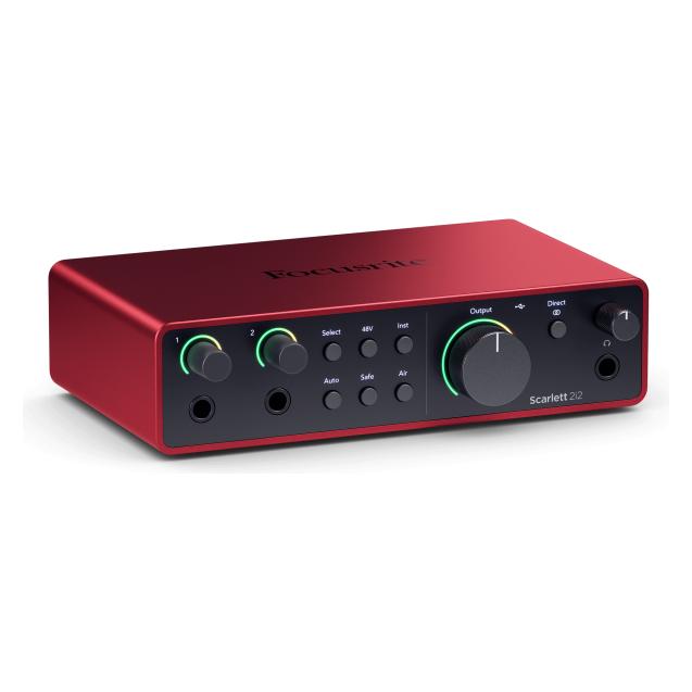 Focusrite Recording-Set Scarlett 2i2 Studio - 4th Generation (USB) (MOSC0040)