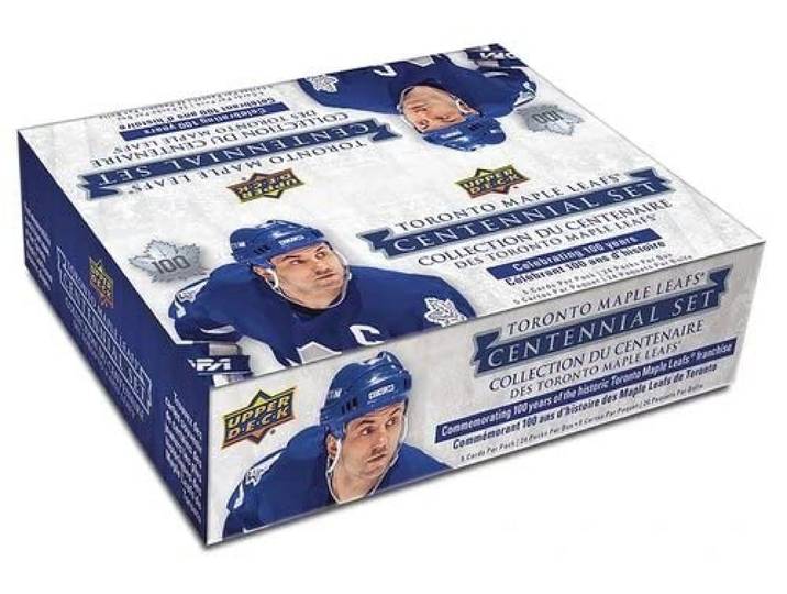 Upper Deck 2017-18 NHL Toronto Maple Leafs Centennial Retail Box